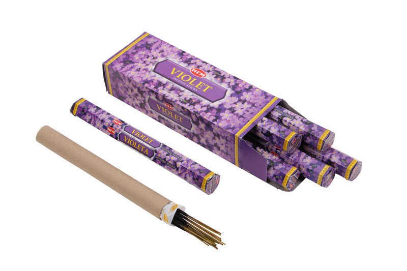 Hem Violet Hexa Çubuk Tütsü İncense Sticks (120 Adet)