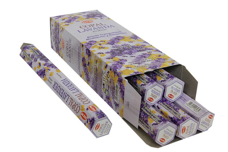 Hem Copal Lavender Hexa Çubuk Tütsü (120 Adet)
