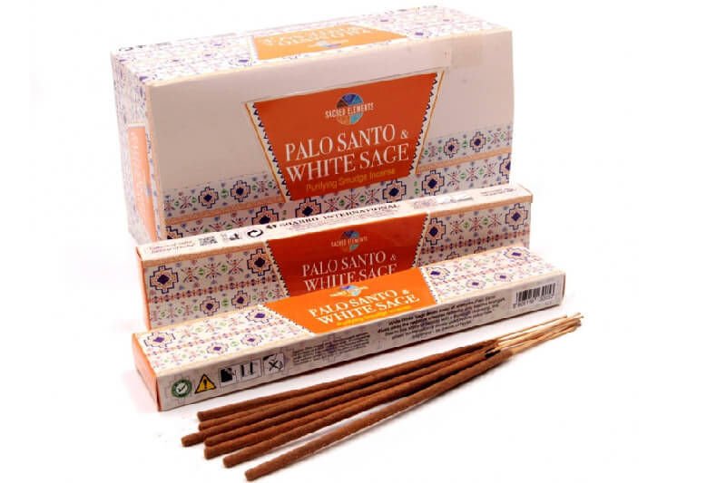 Hem Palo Santo White Sage Masala Premium Çubuk Tütsü (12 x 15gr)