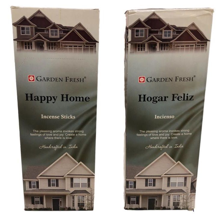 Garden Fresh Happy Home Kokulu Çubuk Tütsü İncense Sticks (120 Adet)