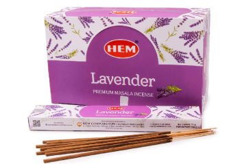 Hem Lavender (Lavanta) Masala Premium Çubuk Tütsü (12 x 15gr)