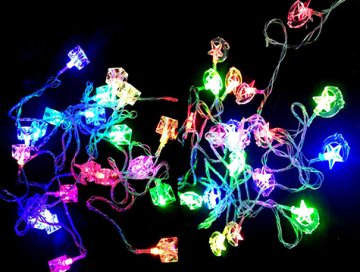 Yılbaşı Çam Ağacı Dekorasyon Süsleme Led Işıkları