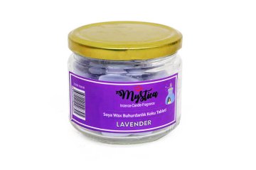 Kalp Tasarımlı Soya Wax Buhurdanlık Kokusu Lavender