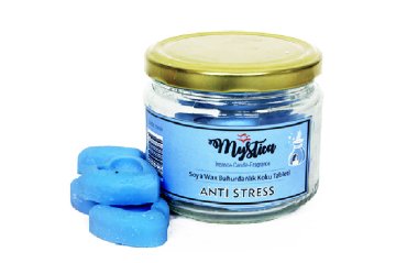 Kalp Tasarımlı Soya Wax Buhurdanlık Kokusu Anti Stress