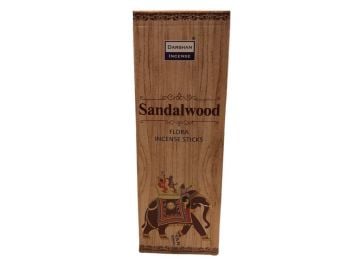 Darshan Sandal Ağacı (Sandalwood) Kokulu Çubuk Tütsü (120 Adet)