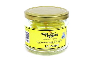 Kalp Tasarımlı Soya Wax Buhurdanlık Kokusu Jasmine