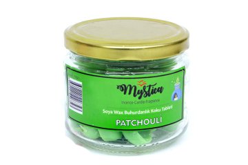 Kalp Tasarımlı Soya Wax Buhurdanlık Kokusu Patchouli