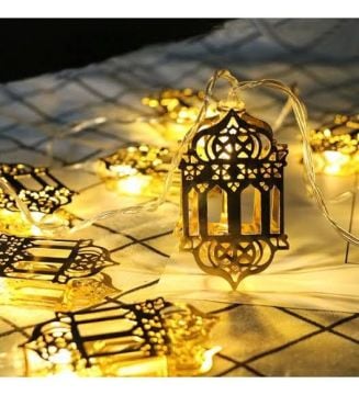 10'lu Şerit Led Işık Dekoratif Ramazan Süsü (2 mt)