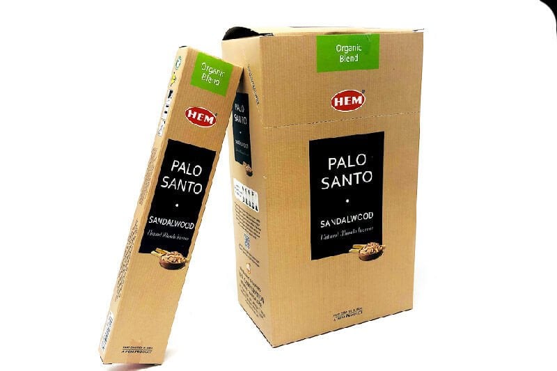 Hem Palo Santo Sandalwood Masala Organik Çubuk Tütsü (12x15 Gr)