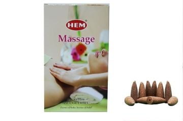 Massage Back Flow (Geri Akış) Konik Tütsü (120 Adet)