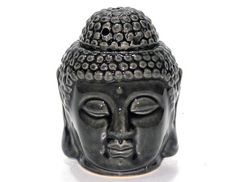 Dekoratif Buda Kafası Seramik Buhurdanlık