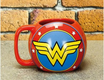 Wonder Woman Logo Kupa Kupa Bardak