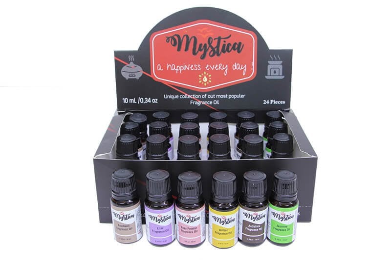 Mystica Relax Assorted Fragrance Oil Buhur Yağı (24 Adet)