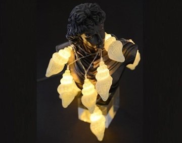 Deniz Kabuğu Tasarımlı Dekoratif Led Işık Gece Lambası