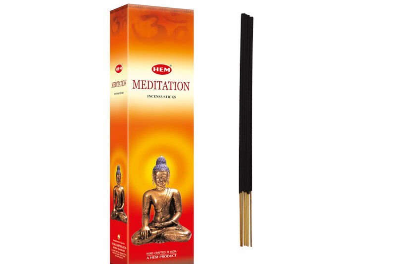 Hem Meditation Tall Hexa Dış Mekan Çubuk Tütsü (120 Adet)