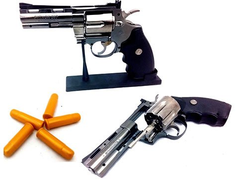 Smith Wesson Şeklinde Tabanca Çakmak