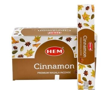 Hem Cinnamon İncense Masala Premium Çubuk Tütsü (12 x 15gr)