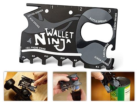 Ninja Wallet 18 in 1 Credit Card Multi Tool Kit