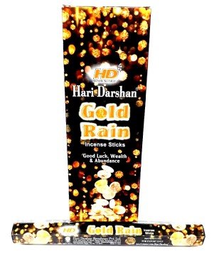 Hd Altın Yağmuru Çubuk Tütsü Gold Rain İncense Sticks (120 Adet)