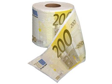 Dolar ve Euro Tuvalet Kağıdı