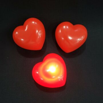 İsim Yazılabilir Kırmızı Kalp Led Işıklı Lamba
