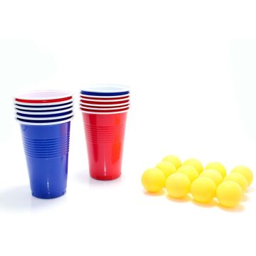 12 Bardaklı Beer Pong (Bira) Oyunu