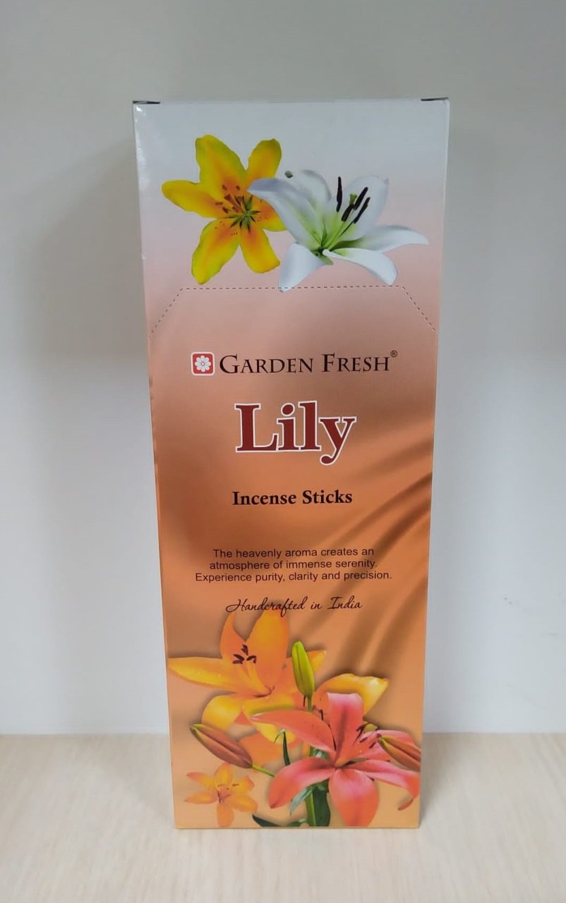 Garden Fresh Lily Kokulu Çubuk Tütsü İncense Sticks (120 Adet)