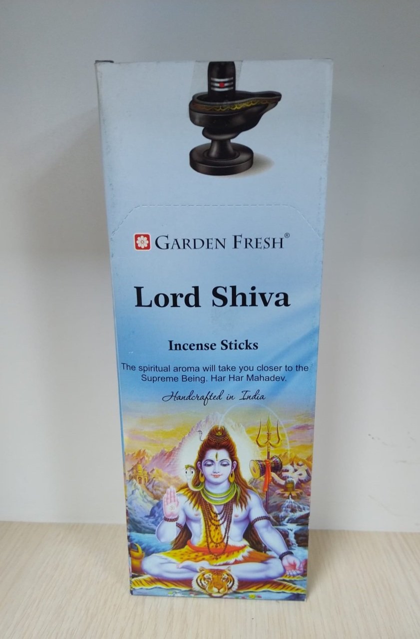 Garden Fresh Lord Shiva Kokulu Çubuk Tütsü İncense Sticks (120 Adet)