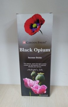 Garden Fresh Black Opium Kokulu Çubuk Tütsü İncense Sticks (120 Adet)