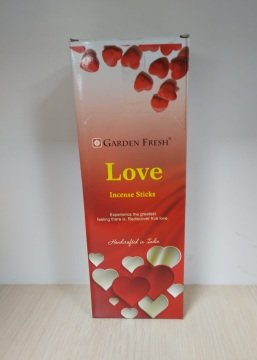Garden Fresh Love Kokulu Çubuk Tütsü İncense Sticks (120 Adet)