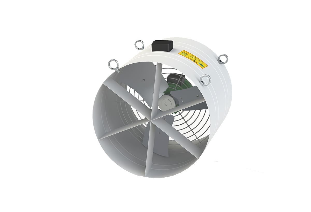 PAKF-450 FANEX 45 cm Monofaze Aksiyel Fan