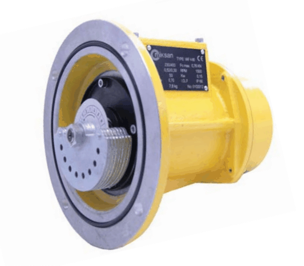 VEF 2 - 1800 (1800 kg - 3000 d/d) MİKSAN Flanşlı Vibrasyon Motoru