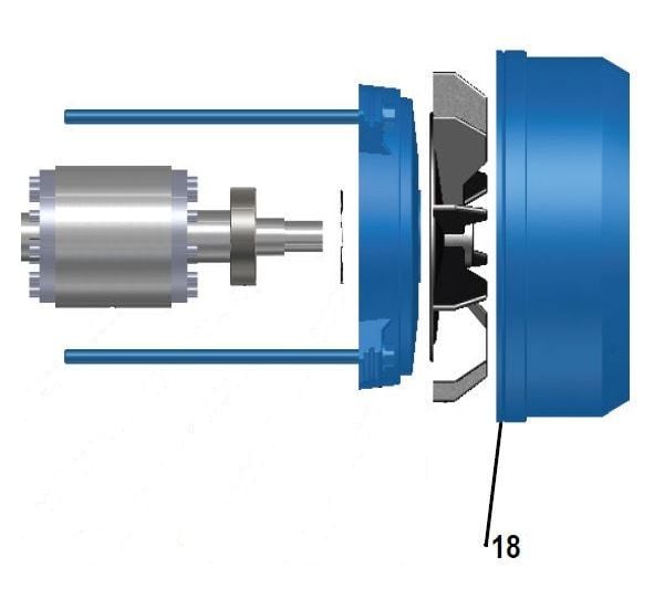 SUMAK SM5-SMT5 Soğutucu Fan Muhafazası
