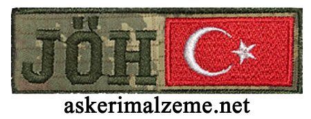 JÖH Taktik Arma Patch, Peç Model Cırtlı