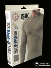 Microfibre Kısa Kol T-Shirt Haki