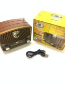 Everton RT-307 Bluetooth, Usb/Sd/Fm/Aux Ahşap Nostalji Müzik Kutusu