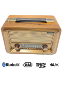 Everton RT-810 Bluetooth, Usb/Sd/Aux/Fm 3 Band Radyo Nostalji Müzik Kutusu Büyük Boy