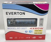 Everton RT-3027 ÇİFT USB'li USB-SD-FM-AUX- Bluetooth Oto Teyp 4x60 Watt