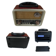 Everton RT-860 Nostalji Müzik Kutusu, Bluetooth, Usb/Sd/Aux/Fm 3 Band Radyo TWS
