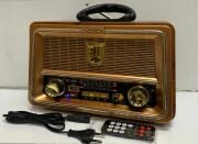 Everton RT-833 Bluetooth, Usb/Sd/Aux/Fm 3 Band Radyo Nostalji Müzik Kutusu Büyük Boy