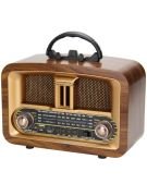 Everton RT-876 Bluetooth, Usb/Sd/Fm 3 Band Radyo Nostalji Müzik Kutusu