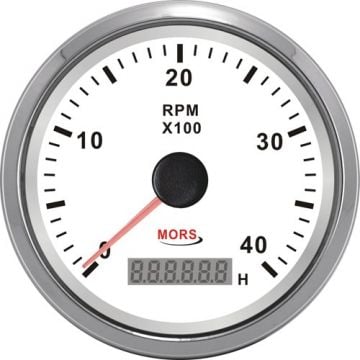 Mors Devir Göstergesi 4000 RPM Motor Zaman Saati 12-24 V