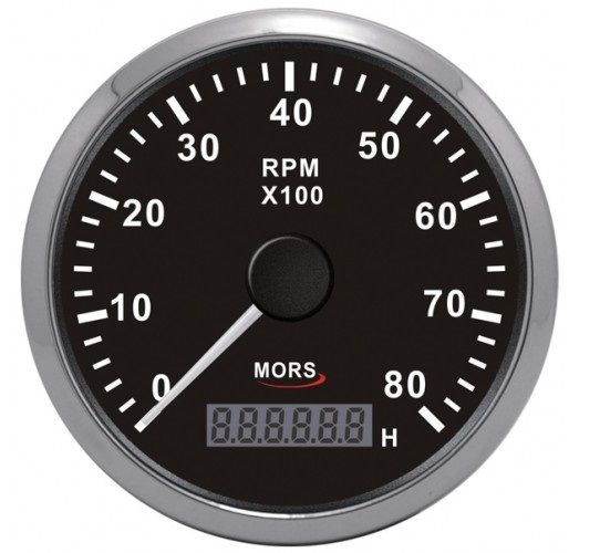 Mors Devir Göstergesi 8000 RPM Motor Zaman Saatli 12-24 V