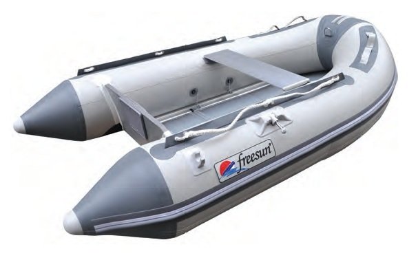 Freesun 2.70 m Alüminyum Tabanlı Şişme Deniz Botu Gri