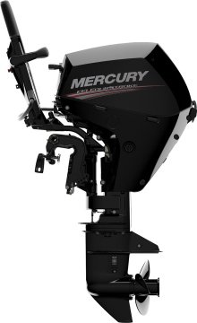 Mercury 20 Hp Uzun Şaft Marşlı & Manuel Trimli Deniz Motoru