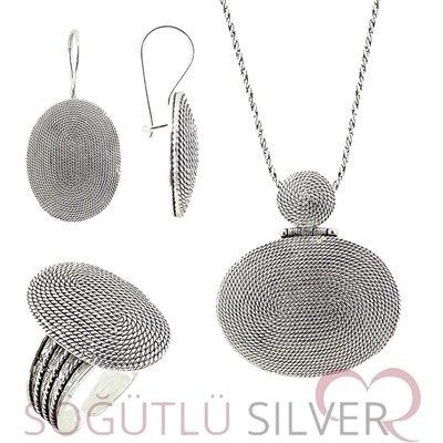 Salyangoz Telkari Üçlü Set set8556