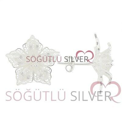 gümüş telkari üçlü set SGTL3310