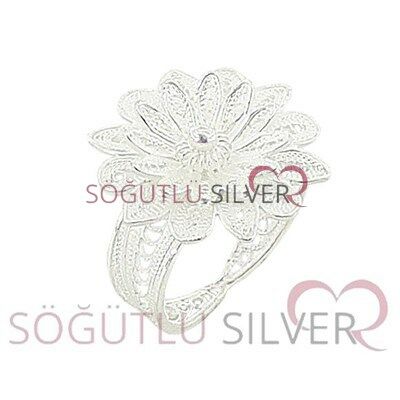 gümüş telkari üçlü set SGTL3306