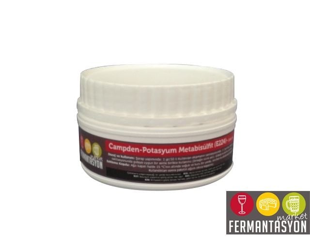 Campden-Potasyum Sülfit (E224)  200 g