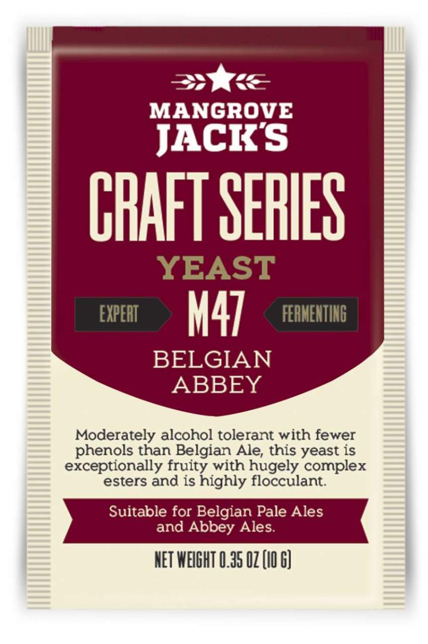 M47 - Belçika Abbey Birası Mayası - Mangrove Jack's Craft Series - 10 gr
